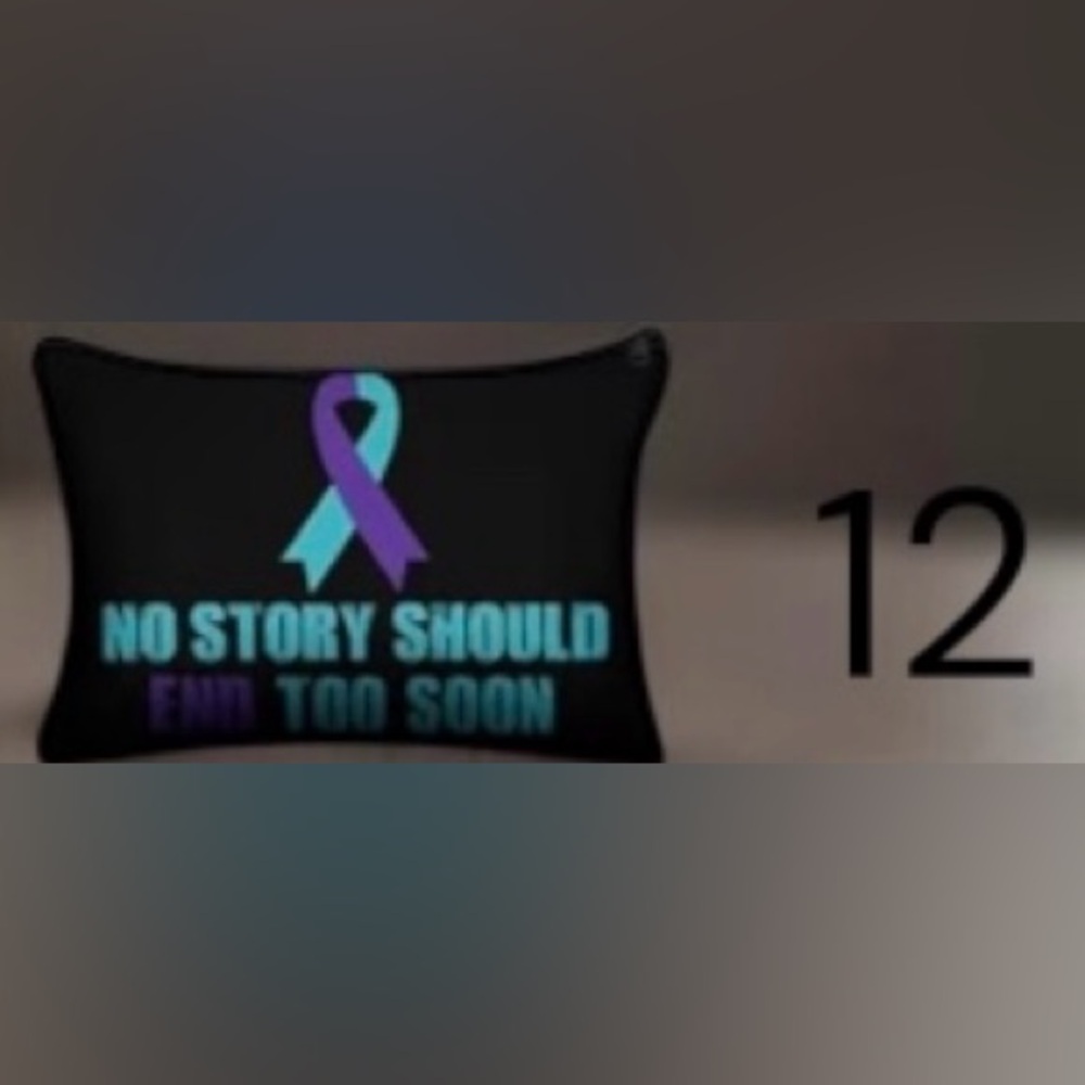 Suicide Prevention Awareness Set: 1 Pen, 1 Note pad, 1 Makeup Bags, 1 Bracelet - Picture 16 of 16